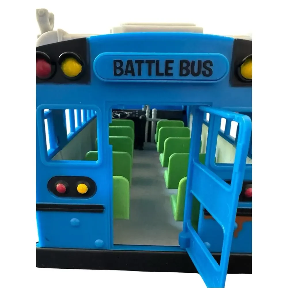 Fortnite Battle Bus Deluxe 14” Includes 4”Jonesy And Tomatohead Figures